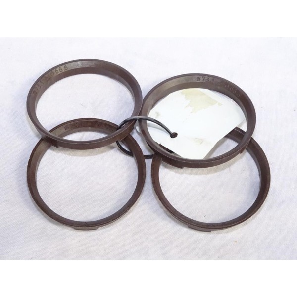 Lot 4 bagues centrage entretoise de jante roue 73.1 / 66.6 NGTS kit 10261184 