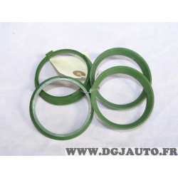 Lot 4 bagues centrage entretoise de jante roue 67.1 / 60.1 NGTS kit 11130172 