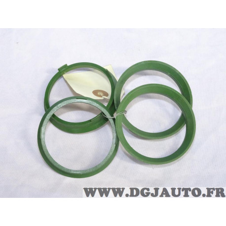 Lot 4 bagues centrage entretoise de jante roue 67.1 / 60.1 NGTS kit 11130172 