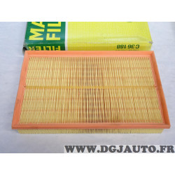 Filtre à air Mann filter C36188 pour audi A3 TT skoda superb volkswagen golf 5 V passat B6 B7 eos 3.2 3.6 V6 essence 