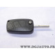 Clé télécommande 3 boutons lame vierge à tailler Clé auto FI007B pour fiat stilo ulysse grande punto ducato 