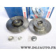 Paire disques de frein arriere 274mm diametre plein avec roulements de roue Bosch 0986479009 BD1627 pour renault scenic 3 III fl
