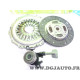 Kit embrayage disque + mecanisme + butée hydraulique (traces de montage) Valeo 834046 pour renault megane 2 II scenic 2 II clio 