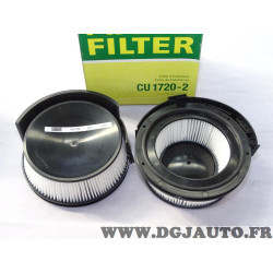 Paire filtres habitacle interieur Mann filter CU1720-2 pour BMW serie 3 E36