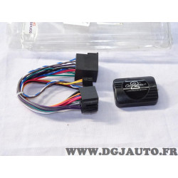 Interface commande au volant poste radio autoradio ISO Sofare 12235 pour peugeot 206 206+ 307 406 607