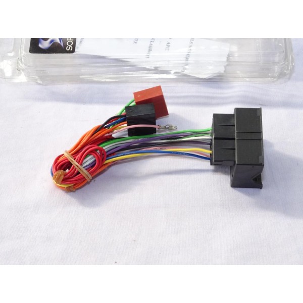 Faisceau cable branchement poste radio autoradio Sofare 14724 pour mercedes classe A B C CL CLC CLK CLS E G GL GLK M R S sprinte