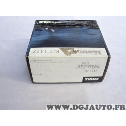 Kit pieds fixation barres de toit KIT 1417 KIT1417 pour audi A3 version 3 portes partir de 2003 version 5 portes partir de 2004