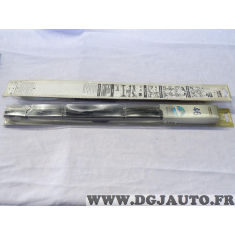 Lot 2 x 550mm balais essuie glace attache standard Norauto 46 pour fiat alfa romeo lancia citroen peugeot mercedes renault volks