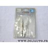 Blister 2 bougies de prechauffe 166691 pour renault clio 2 II kangoo megane 1 dacia solenza 1.9D 1.9 D diesel