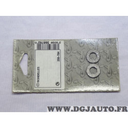 Blister 2 rondelles fixation tuyau echappement Bosal 258-784 pour divers véhicules fiat alfa romeo lancia citroen peugeot merced