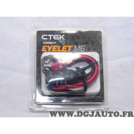 Cable contacteur connection rapide batterie Ctek 56-260 Eyelet M6 