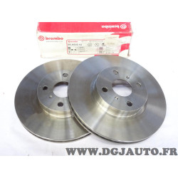 Paire disques de frein avant 275mm diametre ventilé Brembo 09A53510 pour toyota yaris 2 3 II III XP9 XP13 corolla E150