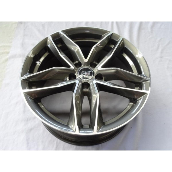 Jante alliage 8x18 5x112 66.45 ET45 18" 18 pouces gun metal ELT216 Infinity J18894580S5WFB.GP pour audi volkswagen seat skoda 