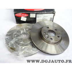 Paire disques de frein avant ventilé 300mm diametre Delphi BG4094 pour ford mondeo 4 IV