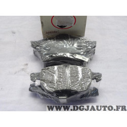 Jeu 4 plaquettes de frein avant montage teves Klaxcar 24828Z pour opel astra F G zafira A