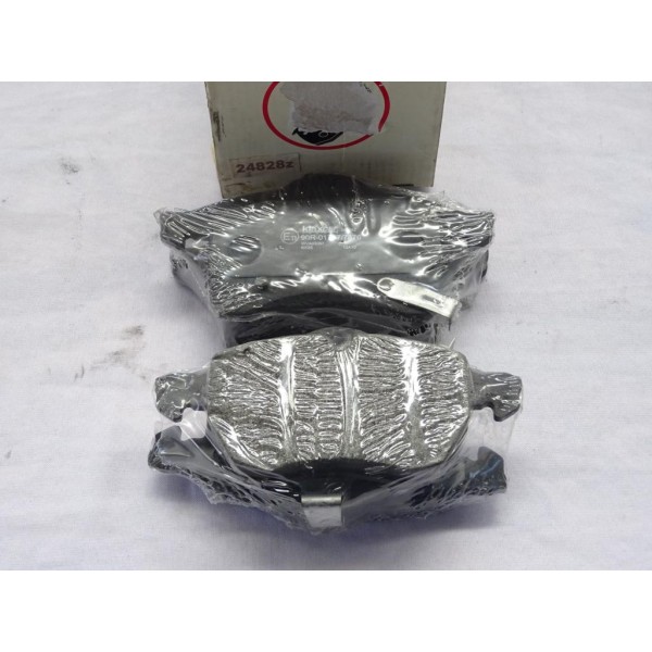 Jeu 4 plaquettes de frein avant montage teves Klaxcar 24828Z pour opel astra F G zafira A 