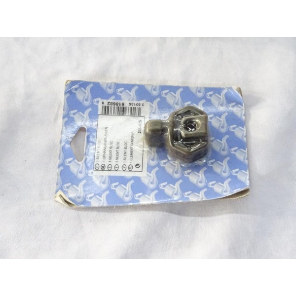 Blister 1 silent bloc tampon fixation silencieux echappement Bosal 255026 pour renault 19 R19 phase 1 et 2 