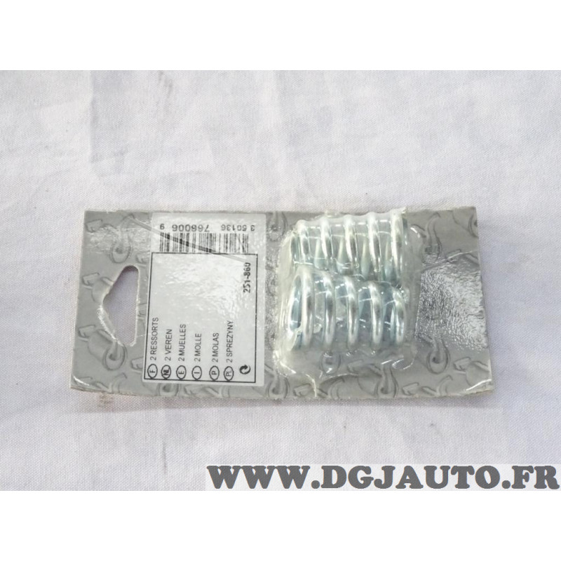 Silencieux D'échappement NOVUS Pour Opel Kadett E (1984-1993) - Diamètre 2x76mm, Référence 13749968