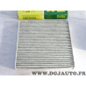 Filtre habitacle interieur Mann filter CUK22021 pour renault twingo 3 III smart fortwo 3 III forfour 2 II