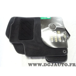Ensemble 4 tapis de sol avant + arriere sur mesure Norauto 2195204 pour peugeot 308 SW de 09/2007 à 08/2013 