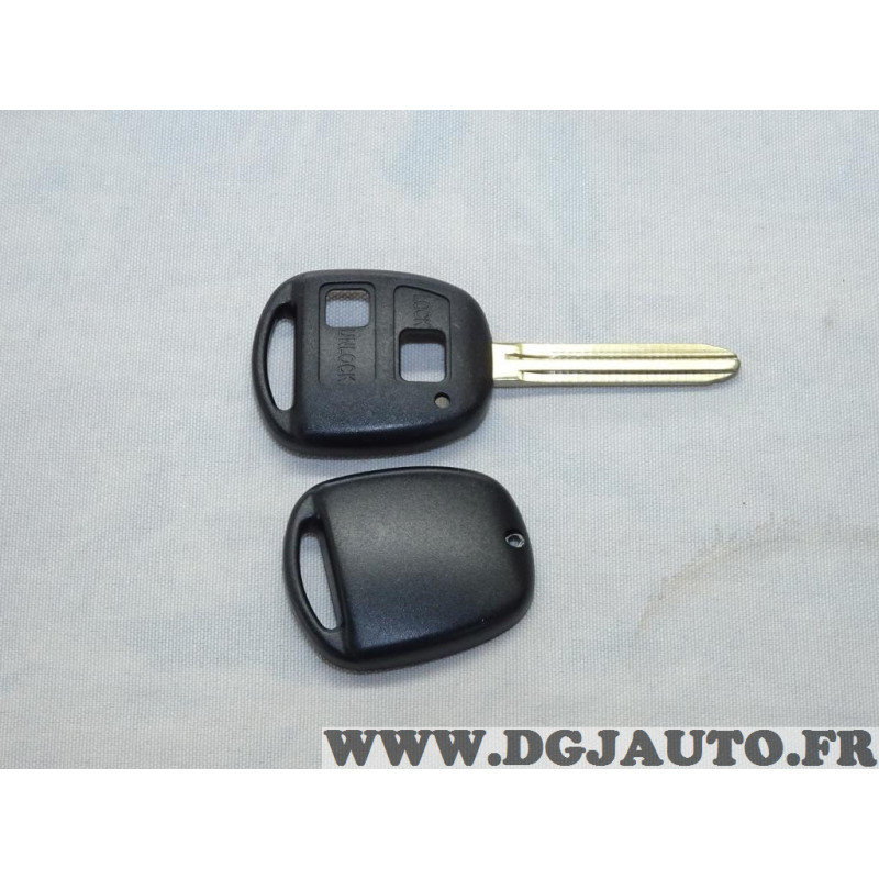 2 BOUTON COQUE DE CLE TELECOMMANDE Pour Toyota Yaris -3159