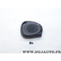 Coque clé télécommande 1 bouton (sans lame à tailler) Clé auto REN14 pour renault megane 