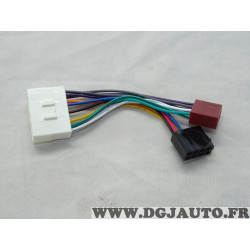 Cable faisceau branchement poste radio autoradio 4 enceintes haut parleur ISO arriere Setma A03UN00013 pour chevrolet spark kalo