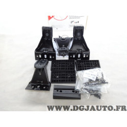 Kit pieds fixation barre de toit Klaxcar N°09 pour citroen C5 peugeot 607