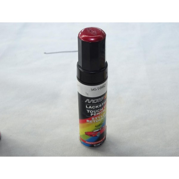 Stylo de retouche peinture rouge 12ml DLU17/21 motip 951662 (sans réclamation) 