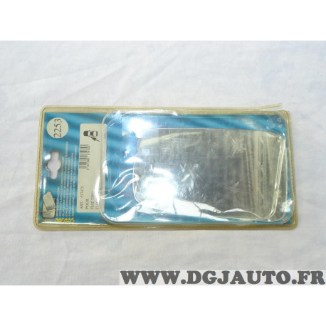 Glace miroir vitre retroviseur avant gauche MAD 537475 2253 pour fiat tipo tempra 