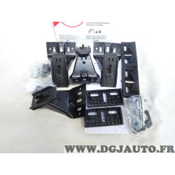 Kit de pieds fixation barre de toit Klaxcar N°13 pour citroen evasion xantia xsara break fiat ulysse ford focus 2 II galaxy 2 II