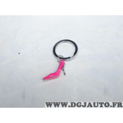 Porte clé escarpin talon aiguille rose Addicted MTM977-02 34980 key ring