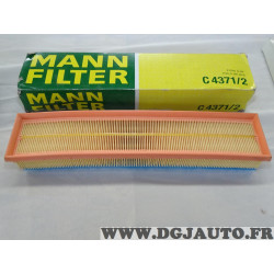Filtre à air Mann filter C4371/2 pour citroen berlingo C4 xsara picasso peugeot 206 307 308 partner 1.6 16V essence