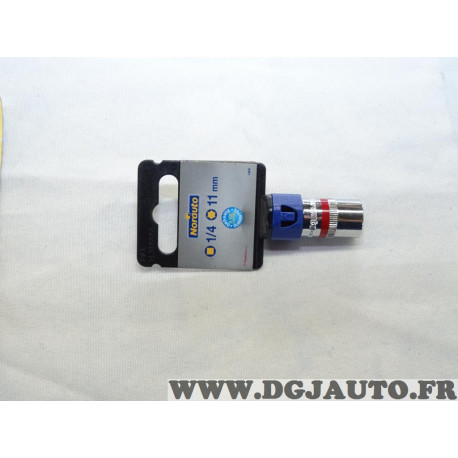 Douille pour clé à cliquet 1/4 11mm Norauto TH03194 