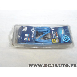 Jeu cable faisceau fils allumage bougie Beru C12 0900301052 pour renault 19 R19 clio 1 I kangoo 1 megane 1 dont scenic express 1