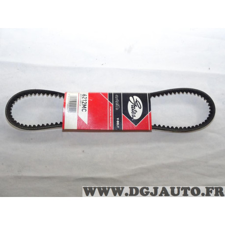 Courroie alternateur Gates 6212MC 10x800 LA pour audi 80 90 100 200 autobianchi A112 BMW E30 E34 citroen DS BX C25 ID ami daewoo