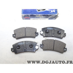 Jeu 4 plaquettes de frein avant montage bendix Norauto NFP114 pour renault 4 5 6 12 14 15 16 17 18 20 R4 R5 R6 R12 R14 R15 R16 R