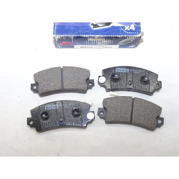 Jeu 4 plaquettes de frein avant montage bendix Norauto NFP114 pour renault 4 5 6 12 14 15 16 17 18 20 R4 R5 R6 R12 R14 R15 R16 R