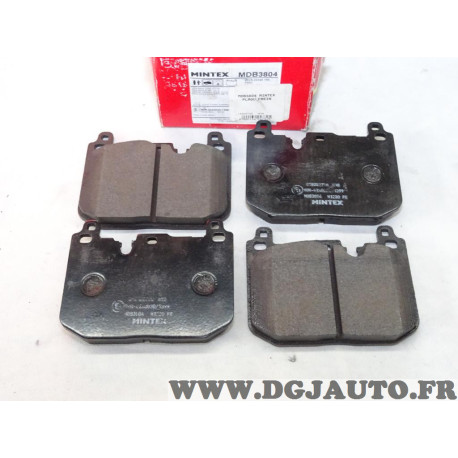 Jeu 4 plaquettes de frein avant montage brembo Mintex MDB3804 pour mini john cooper works clubman countryman 