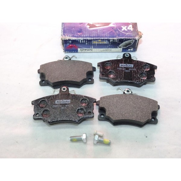 Jeu 4 plaquettes de frein avant montage girling Norauto NFP370 pour alfa romeo 155 fiat argenta regata ritmo tempra tipo uno lan
