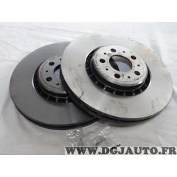 Paire disques de frein avant ventilé 336mm diametre Brembo 09984811 pour volvo XC90 