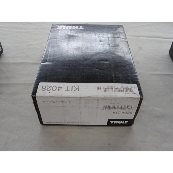 Kit pieds fixation barre de toit Thule 4028 KIT4028 pour dacia lodgy 5 portes partir de 2012 