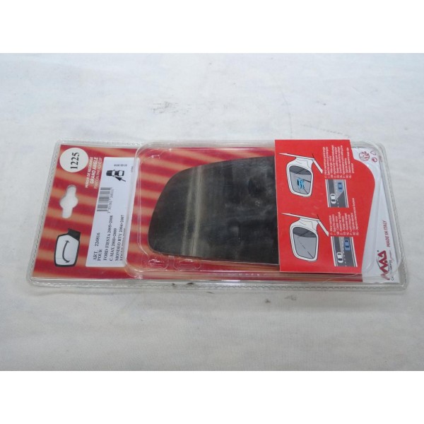 Vitre miroir glace de retroviseur avant gauche grand angle MAD 1225 226816 pour ford fiesta de 2005 à 2008 focus cmax c-max de 2