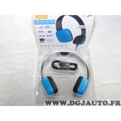 Casque audi enfant bleu Kenu groovies 2176935