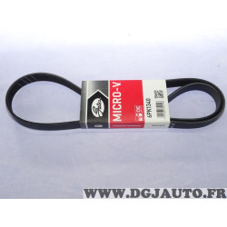 Courroie accessoire Gates 6PK1340 pour audi A6 chrysler sebring voyager 3 III citroen berlingo C3 xsara dont picasso ford fiesta