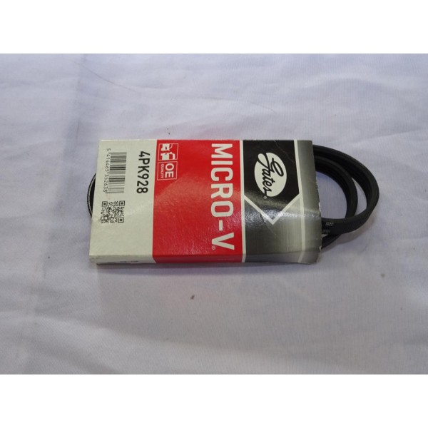 Courroie d'accessoire Gates 4PK928 pour buick roadmaster chevrolet impala caprice dacia logan sandero fiat tempra tipo kia pride