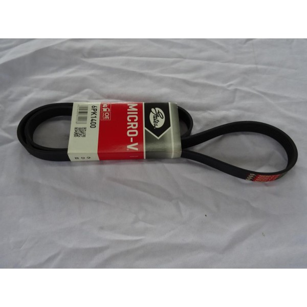 Courroie accessoire micro-V Gates 6PK1400 pour renault clio 2 II kangoo toyota auris E15 corolla 9 10 IX X MR2 dacia solenza chr