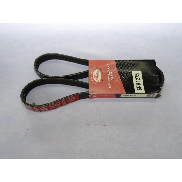 Courroie accessoire micro-V Gates 6PK1275 pour honda civic EP opel astra G H combo 3 III meriva A corsa C fiat stilo 1.7CTDI 1.7