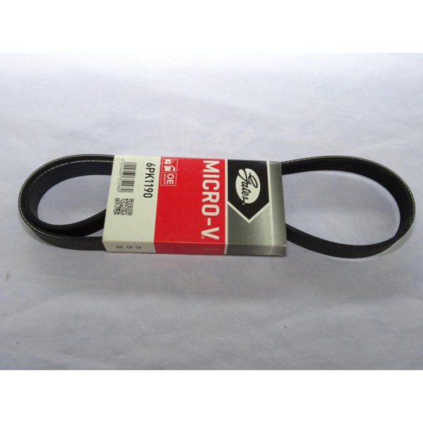 Courroie accessoire micro-V Gates 6PK1190 pour citroen jumper XM peugeot 307 605 expert 1 boxer renault 19 R19 clio 1 2 I II kan