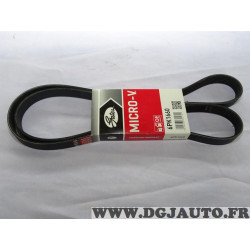 Courroie accessoire micro-V Gates 6PK1660 pour citroen xantia berlingo xsara ZX evasion XM fiat ulysse audi A3 BMW serie 1 2 3 4